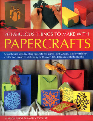 Book cover for 70 Fabulous Thing to Make with Papercrafts