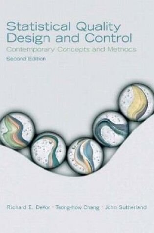 Cover of Statistical Quality Design and Control