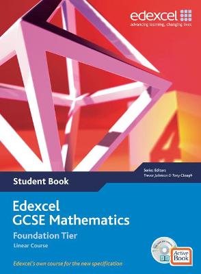 Cover of Edexcel GCSE Maths 2006: Linear Foundation Student Book and Active Book with CDROM