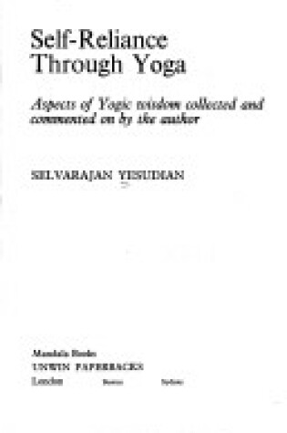 Cover of Self-reliance Through Yoga