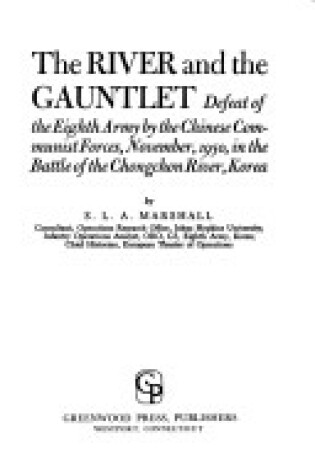 Cover of The River and the Gauntlet