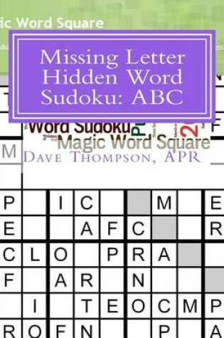 Cover of Missing Letter Hidden Word Sudoku