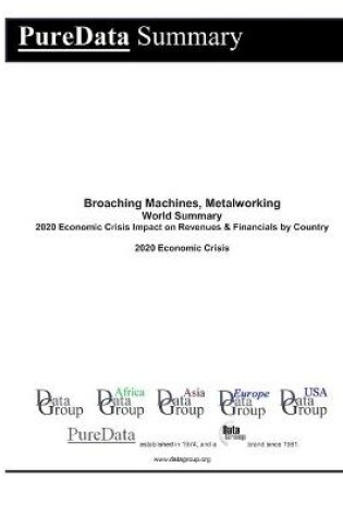 Cover of Broaching Machines, Metalworking World Summary