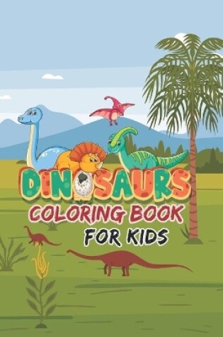 Cover of Dinosaur Coloring Book