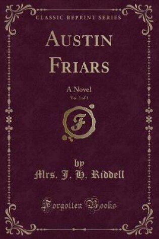 Cover of Austin Friars, Vol. 3 of 3