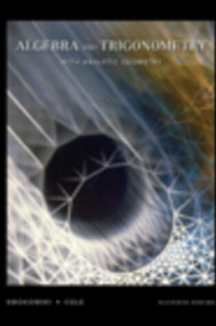 Cover of Algebra and Trigonometry with Analytic Geometry