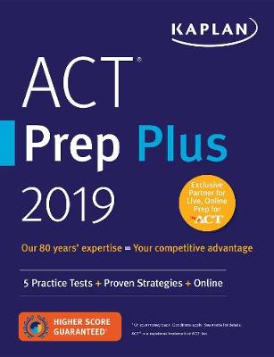 Book cover for ACT Prep Plus 2019