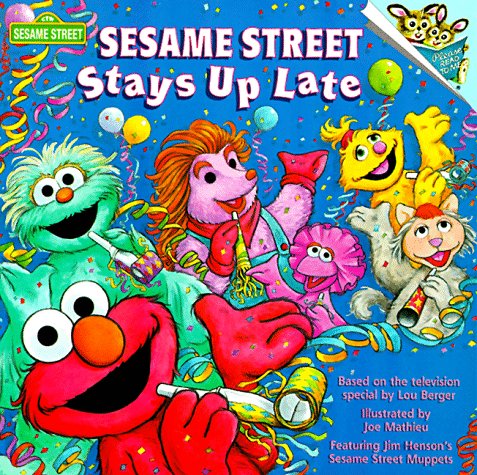 Book cover for Sesame Street Stays up Late