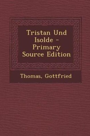 Cover of Tristan Und Isolde