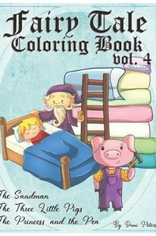 Cover of Fairy Tale Coloring Book vol. 4