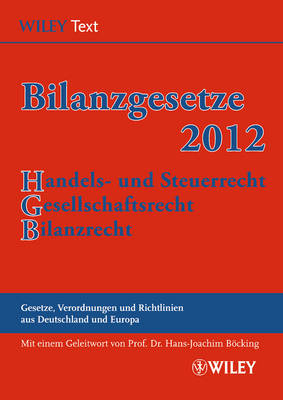 Book cover for Bilanzgesetze 2012