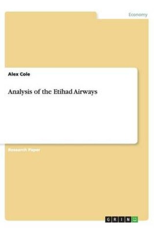 Cover of Analysis of the Etihad Airways