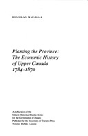 Book cover for Planting the Province