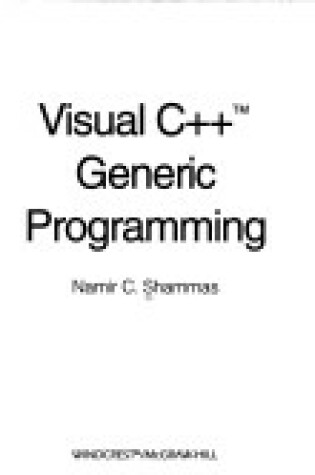 Cover of Visual C++ Generic Programming