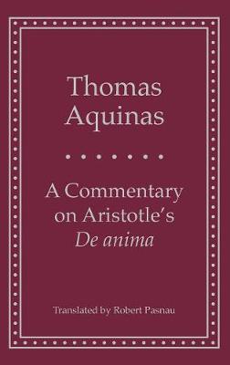 Book cover for A Commentary on Aristotle's 'de Anima'