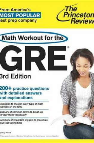 Cover of Math Workout for the GRE, 3rd Edition