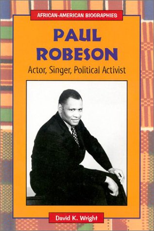 Book cover for Paul Robeson