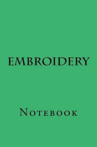 Cover of Embroidery