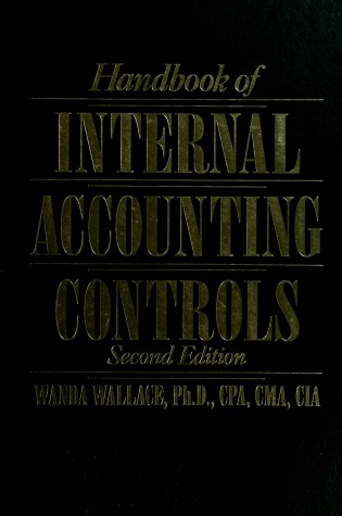 Cover of Handbook of Internal Accounting Controls