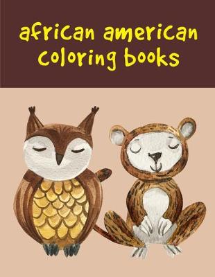 Book cover for african american coloring books