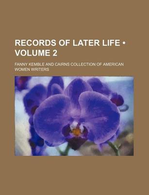 Book cover for Records of Later Life (Volume 2)