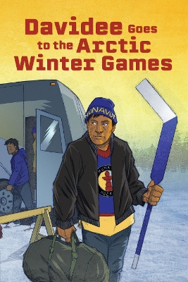 Book cover for Davidee Goes to the Arctic Winter Games