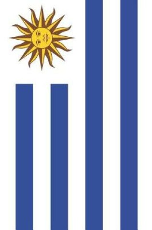 Cover of Uruguay Flag Notebook - Uruguayan Flag Book - Uruguay Travel Journal