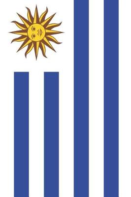 Book cover for Uruguay Flag Notebook - Uruguayan Flag Book - Uruguay Travel Journal