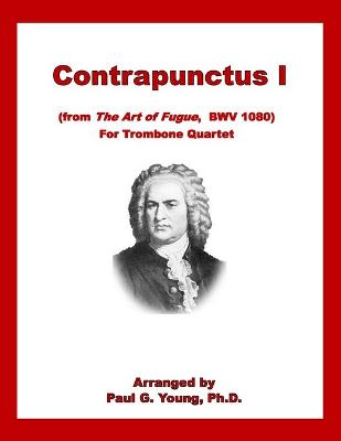 Book cover for Contrapuctus I (from The Art of Fugue, BWV 1080)