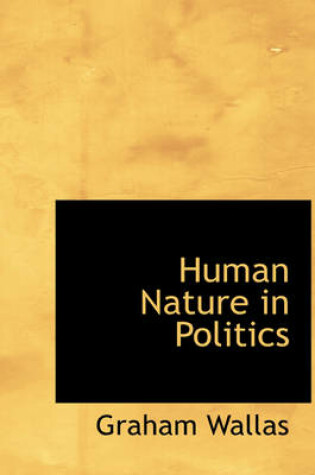 Cover of Human Nature in Politics