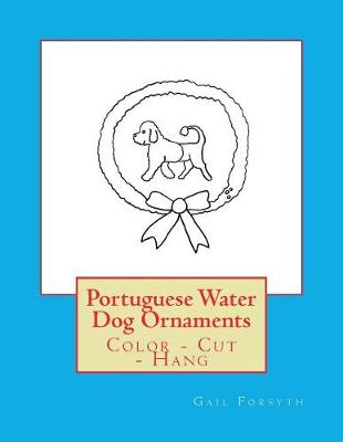 Book cover for Portuguese Water Dog Ornaments