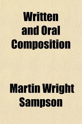 Book cover for Written and Oral Composition