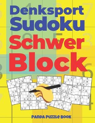 Book cover for Denksport Sudoku Schwer Block