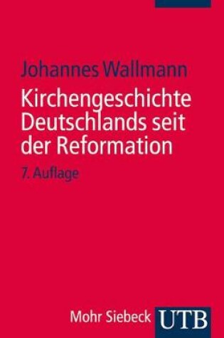 Cover of Kirchengeschichte Deutschlands Seit Der Reformation