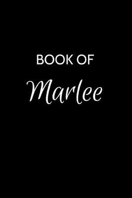Book cover for Book of Marlee