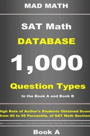 Cover of SAT Math Database Book a