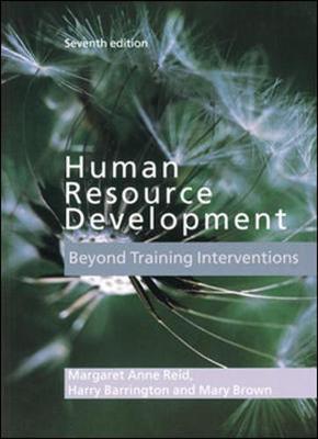 Book cover for Human Resource Development