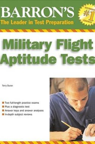 Cover of Barron's Military Flight Aptitude Tests