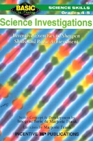 Cover of Science Investigations Grades 4-5