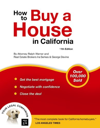 Book cover for How to Buy a House in California