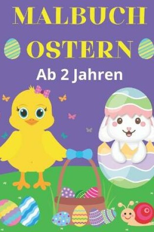 Cover of Malbuch Ostern Ab 2 Jahren