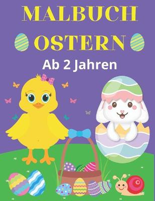 Book cover for Malbuch Ostern Ab 2 Jahren