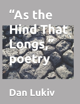 Book cover for "As the Hind That Longs," poetry