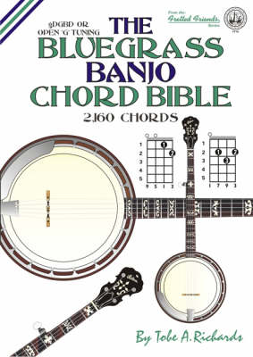 Book cover for The Bluegrass Banjo Chord Bible