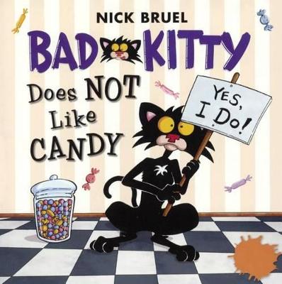Book cover for Bad Kitty Does Not Like Candy