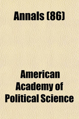 Book cover for Annals (86)