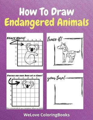 Cover of How To Draw Endangered Animals