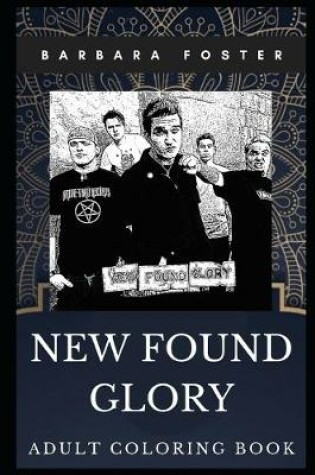 Cover of New Found Glory Adult Coloring Book