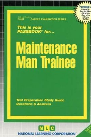 Cover of Maintenance Man Trainee