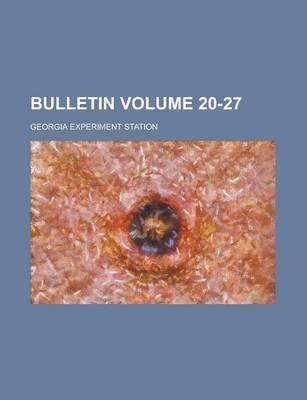 Book cover for Bulletin Volume 20-27